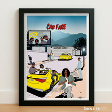 Load image into Gallery viewer, Souls Of Mischief in Cab Fare - Giclée print, 1992