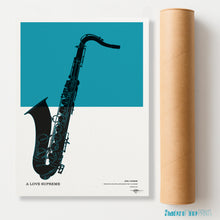 Load image into Gallery viewer, John Coltrane - A Love Supreme - Giclée Art poster