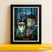 Load image into Gallery viewer, Tim Burton (&amp; Danny Elfman)'s The Corpse Bride -The Piano Duet - print