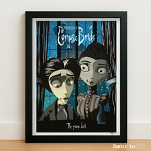Load image into Gallery viewer, Tim Burton (&amp; Danny Elfman)'s The Corpse Bride -The Piano Duet - print