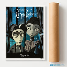Load image into Gallery viewer, Tim Burton (&amp; Danny Elfman)'s The Corpse Bride -The Piano Duet - print