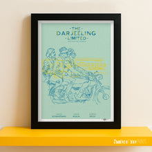 Load image into Gallery viewer, The Darjeeling Limited poster - by Wes Anderson - 2007