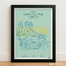 Load image into Gallery viewer, The Darjeeling Limited poster - by Wes Anderson - 2007