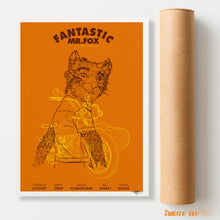 Load image into Gallery viewer, Fantastic Mr. Fox poster - Wes Anderson - 2010