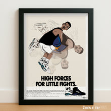 Load image into Gallery viewer, Nike Air Force 93 High x The Fresh Prince of Bel Air - Signed giclée print