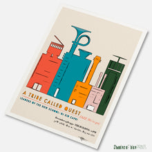 Load image into Gallery viewer, A TRIBE CALLED QUEST at The Building, NY - December 1990 - Jazz (we've got) - Signed giclée print