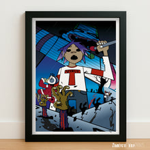 Load image into Gallery viewer, Gorillaz ft Del Tha Funkee Homosapien - Clint Eastwood - print, 2000