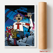 Load image into Gallery viewer, Gorillaz ft Del Tha Funkee Homosapien - Clint Eastwood - print, 2000