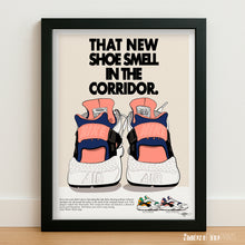 Load image into Gallery viewer, Nike Air Huarache advert - Signed giclée print