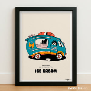 Raekwon of Wu-Tang Clan - Ice Cream - Signed giclée print
