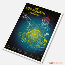 Load image into Gallery viewer, The Life Aquatic movie poster - Wes Anderson - 2005