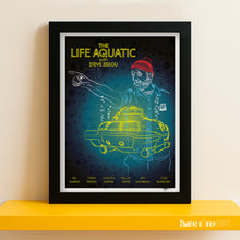 Load image into Gallery viewer, The Life Aquatic movie poster - Wes Anderson - 2005