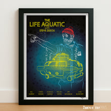 Load image into Gallery viewer, The Life Aquatic movie poster - Wes Anderson - 2005