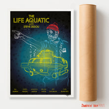 Load image into Gallery viewer, The Life Aquatic movie poster - Wes Anderson - 2005