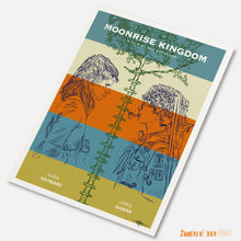 Load image into Gallery viewer, Moonrise Kingdom poster - Wes Anderson - 2012