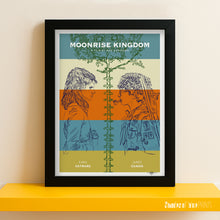 Load image into Gallery viewer, Moonrise Kingdom poster - Wes Anderson - 2012