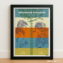 Load image into Gallery viewer, Moonrise Kingdom poster - Wes Anderson - 2012