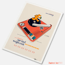 Load image into Gallery viewer, Stones Throw Records - Our Vinyl weighs a ton - Documentary - Signed giclée print