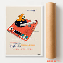 Load image into Gallery viewer, Stones Throw Records - Our Vinyl weighs a ton - Documentary - Signed giclée print