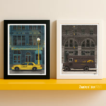 Load image into Gallery viewer, The Postal Service on tour @ Lollapalooza - Chicago, Grant Park, 2013 - print