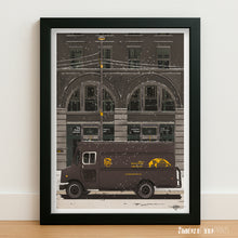 Load image into Gallery viewer, The Postal Service on tour @ Lollapalooza - Chicago, Grant Park, 2013 - print