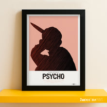 Load image into Gallery viewer, Alfred Hitchcock's Psycho - Giclée print