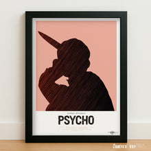 Load image into Gallery viewer, Alfred Hitchcock's Psycho - Giclée print