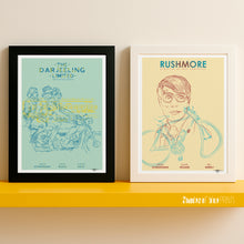 Load image into Gallery viewer, A movie by Wes Anderson - Rushmore - Giclée print, 2022
