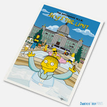 Load image into Gallery viewer, Ralph Wiggum as The Notorious BIG (well…Notorious WIG) - Sky's The Limit - Simpsons print - 1995