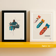 Load image into Gallery viewer, Rawkus Records Present SOUNDBOMBING - Signed giclée print