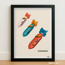 Load image into Gallery viewer, Rawkus Records Present SOUNDBOMBING - Signed giclée print