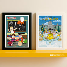 Load image into Gallery viewer, Eminem and South Park choir - The Kids - Giclée print, 2002