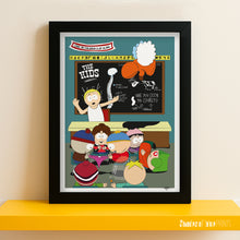 Load image into Gallery viewer, Eminem and South Park choir - The Kids - Giclée print, 2002