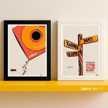 Load image into Gallery viewer, A TRIBE CALLED QUEST - Beats, Rhymes &amp; Life - The Travels of - Signed giclée print