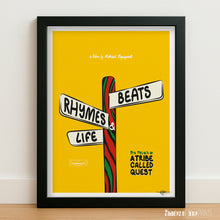Load image into Gallery viewer, A TRIBE CALLED QUEST - Beats, Rhymes &amp; Life - The Travels of - poster, 2011
