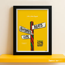 Load image into Gallery viewer, A TRIBE CALLED QUEST - Beats, Rhymes &amp; Life - The Travels of - poster, 2011
