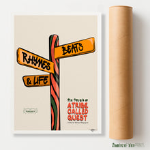 Load image into Gallery viewer, A TRIBE CALLED QUEST - Beats, Rhymes &amp; Life - The Travels of - Signed giclée print