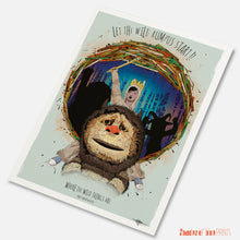 Load image into Gallery viewer, Where the wild things are - Let the wild rumpus start !! print - 2017