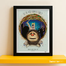 Load image into Gallery viewer, Where the wild things are - Let the wild rumpus start !! print - 2017