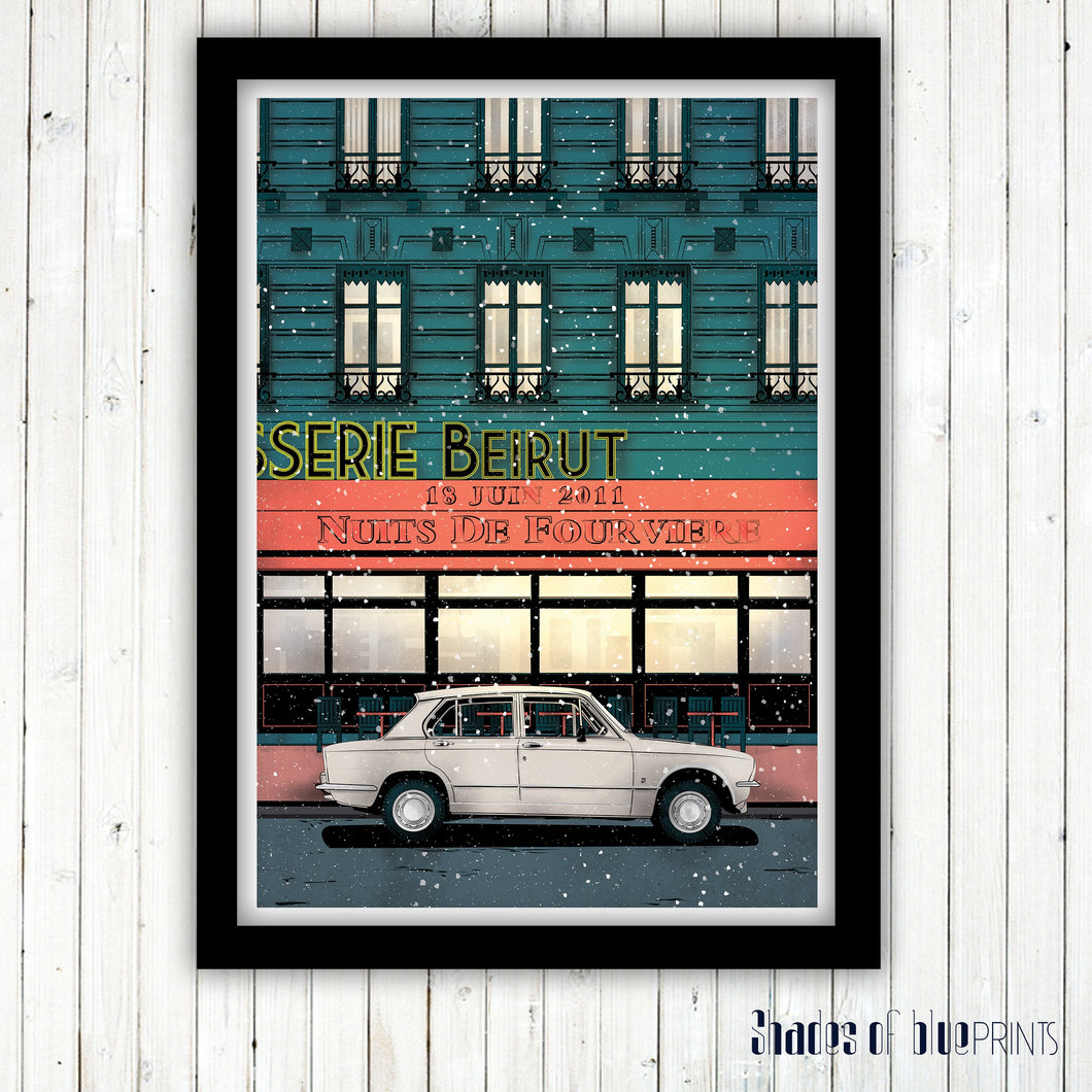Beirut at Nuits De Fourvière poster - Lyon, June 18th 2011