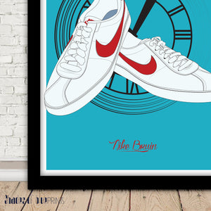 Back To The Future - Nike Bruin - 1985, print