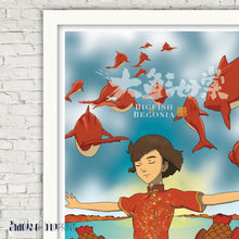 Load image into Gallery viewer, Big Fish &amp; Begonia - 2016, Giclée print