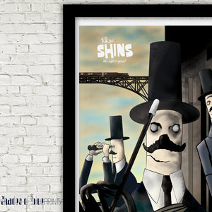 The Shins - The Rifle's Spiral - print, 2012