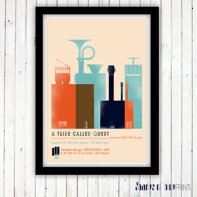 A TRIBE CALLED QUEST - Jazz ( We've got) poster - 1991