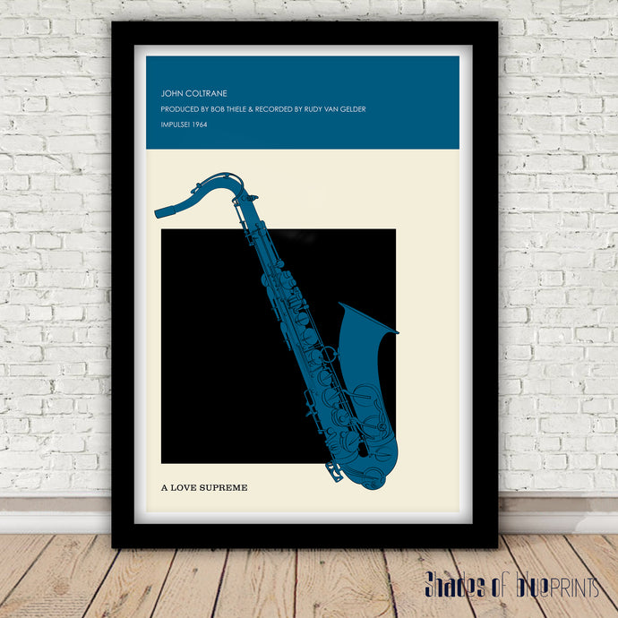 John Coltrane - A Love Supreme - Impulse! 1964 - print