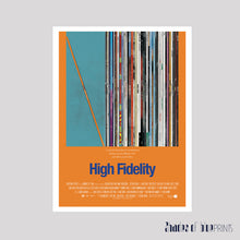 Load image into Gallery viewer, The High Fidelity soundtrack - Giclée print, 2000
