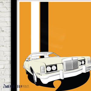 ODB (Ol'Dirty Bastard) of Wu tang Clan & Kelis - Got Your Money poster - print