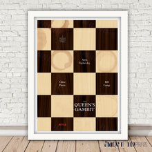 Load image into Gallery viewer, A Netflix Limited Series - The Queen&#39;s Gambit - Giclée print, 2021