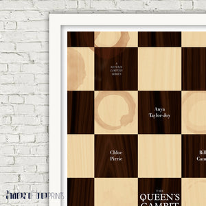 A Netflix Limited Series - The Queen's Gambit - Giclée print, 2021
