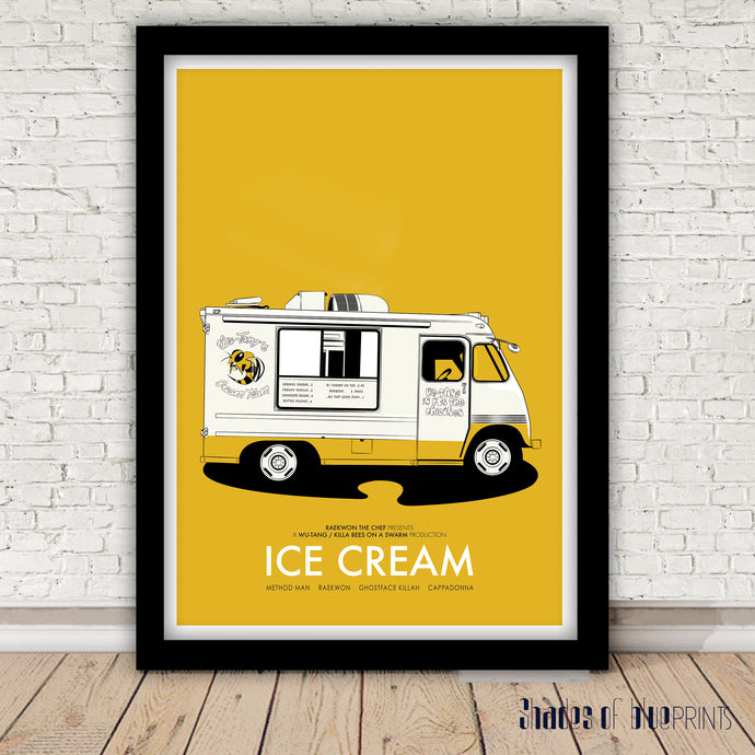 Raekwon of Wu-Tang Clan - Ice Cream - print, 1995